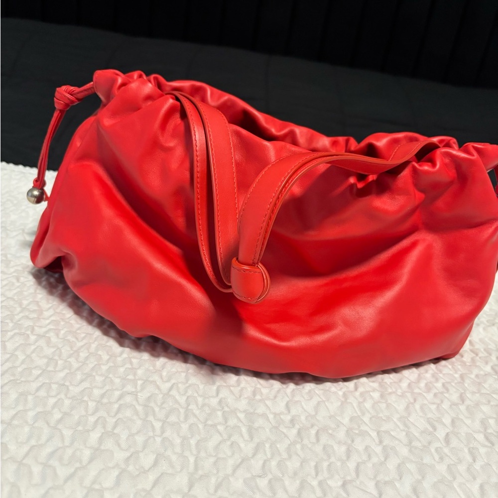 Bottega Veneta Vibrant Red Shoulder Bag